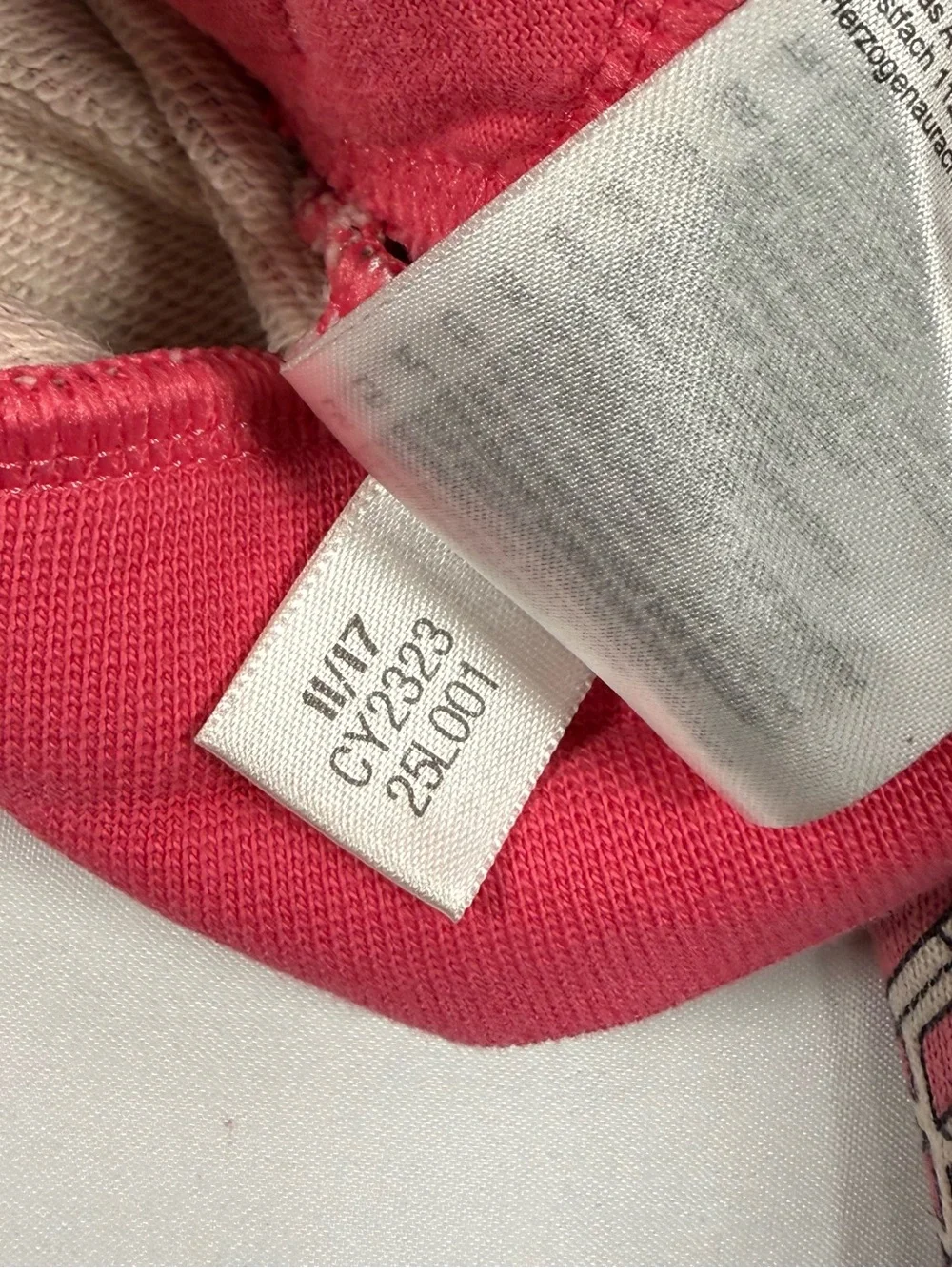NEW ADIDAS Girls Originals Trefoil Track Jacket 9-10Y Geometric Zip Athleisure